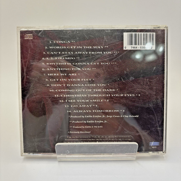 Greatest Hits by Gloria Estefan (CD, 1992) - Picture 2 of 5